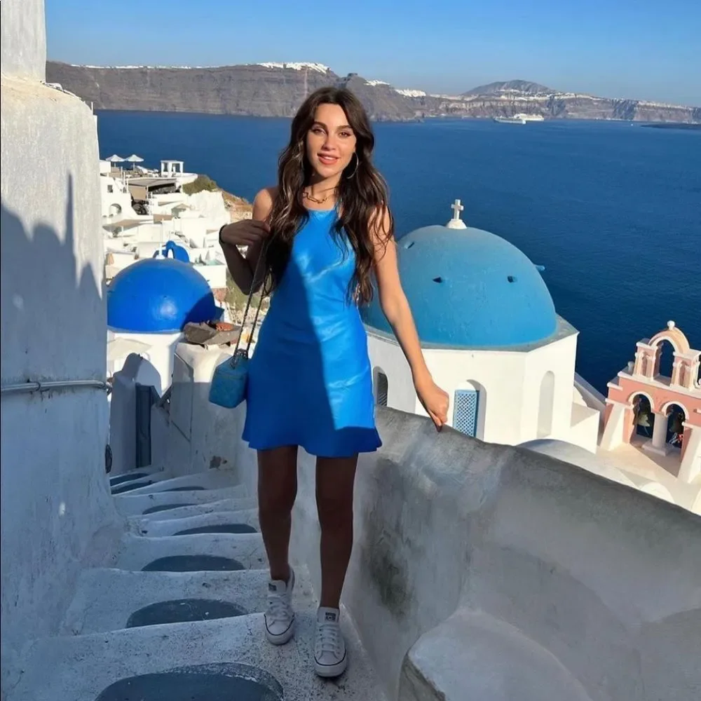 ZARA RING TRIM SLIP DRESS - Picture 7 of 16